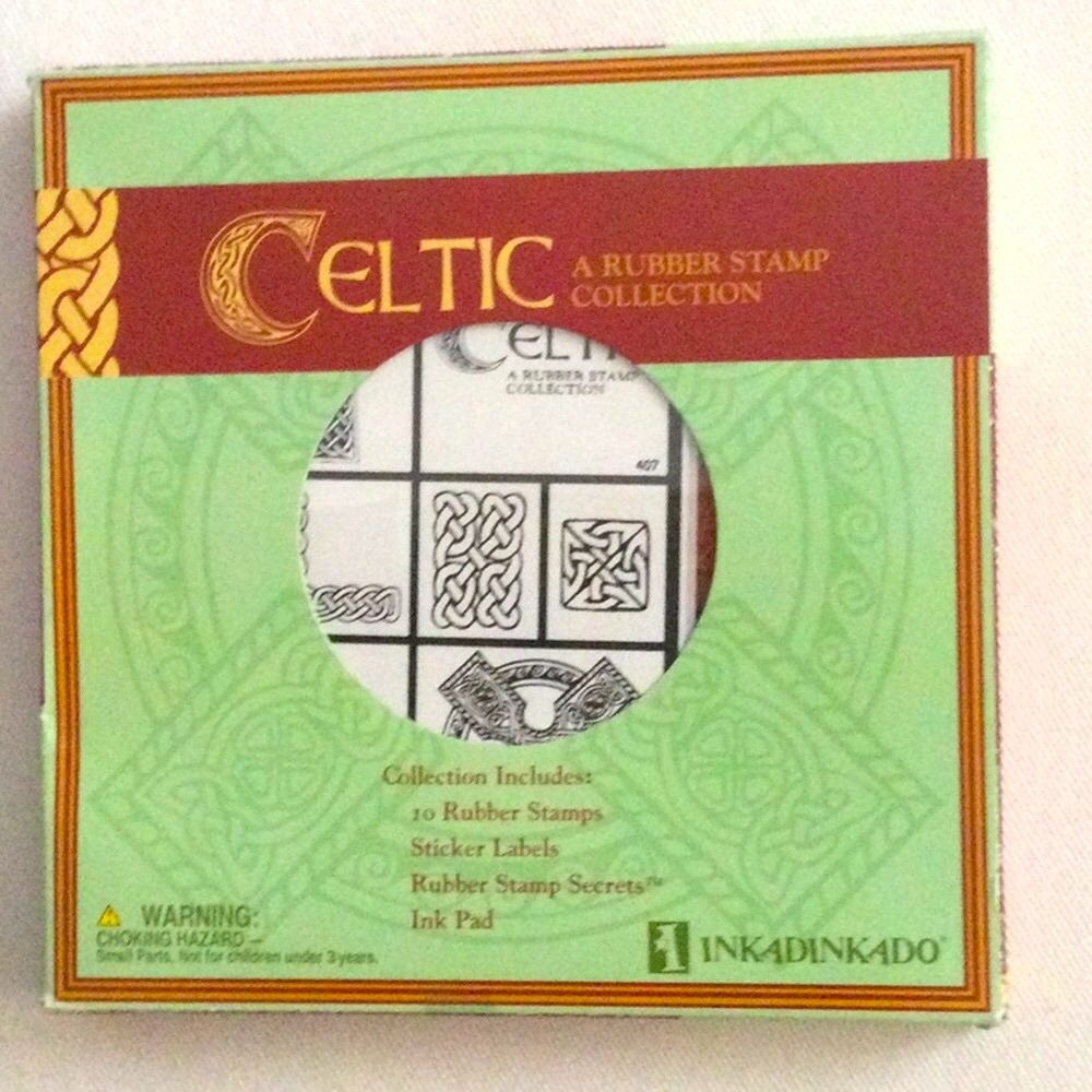 Celtic Rubber Stamp Collection by Inkadinkado